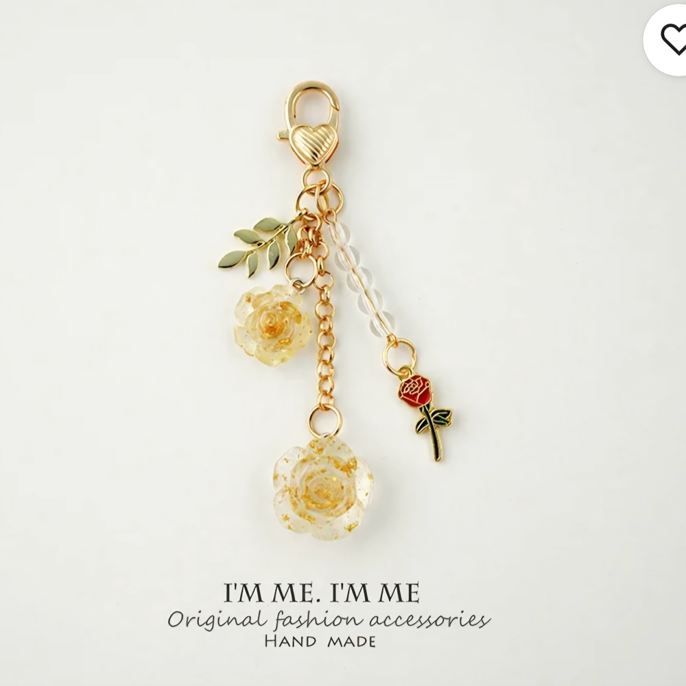 Beatiful Bag Charm/ Key Chain - Picture 3 of 4